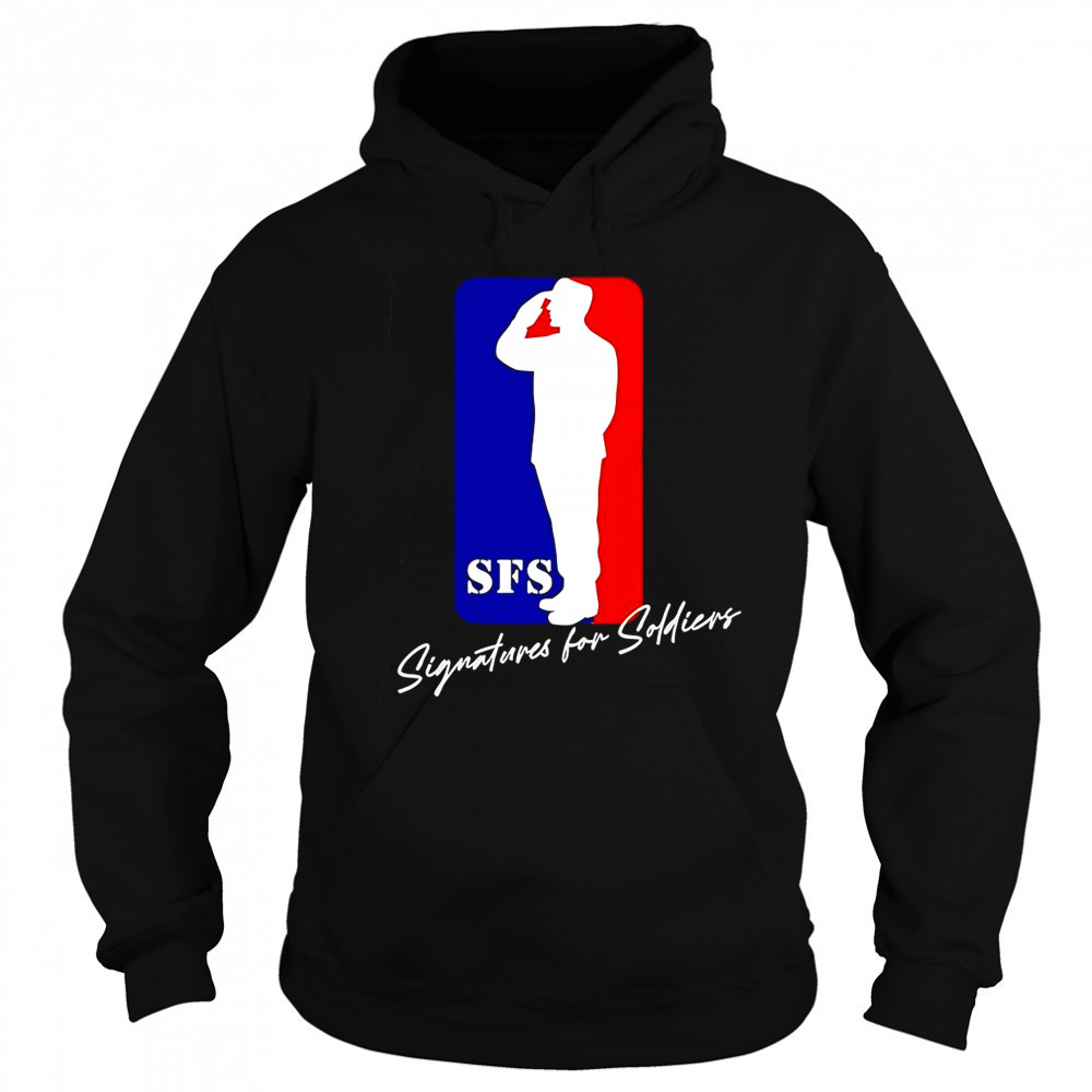 Signatures For Soldiers Baseline Logo T-Shirt Sweatshirt