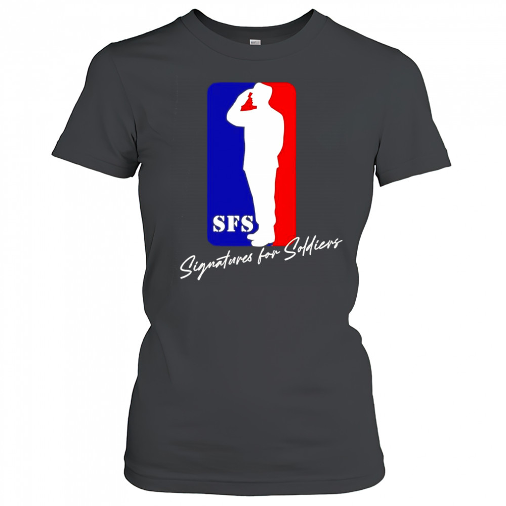 Signatures For Soldiers Baseline Logo T-Shirt Women's T-shirt