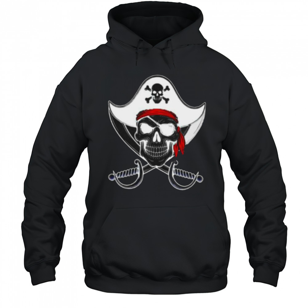 Skull Pirate shirt Hoodie