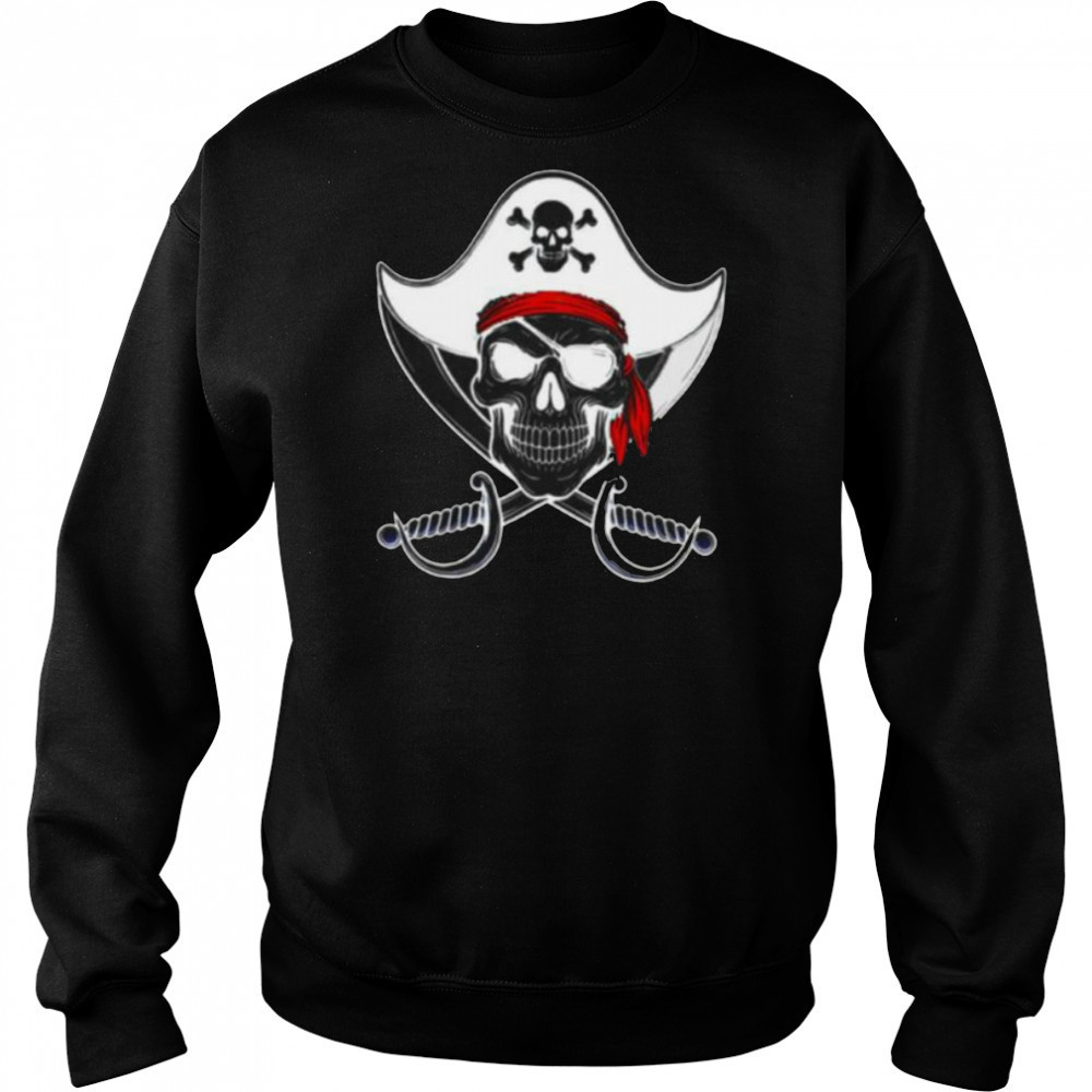 Skull Pirate shirt Hoodie