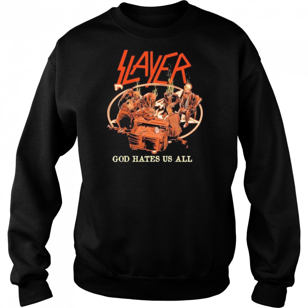 Slayer God Hates Us All Trump Administration shirt Hoodie