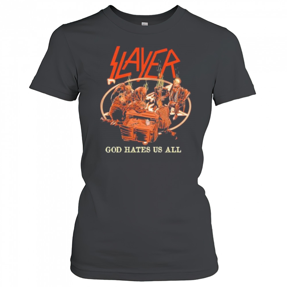 Slayer God Hates Us All Trump Administration shirt Women's T-shirt