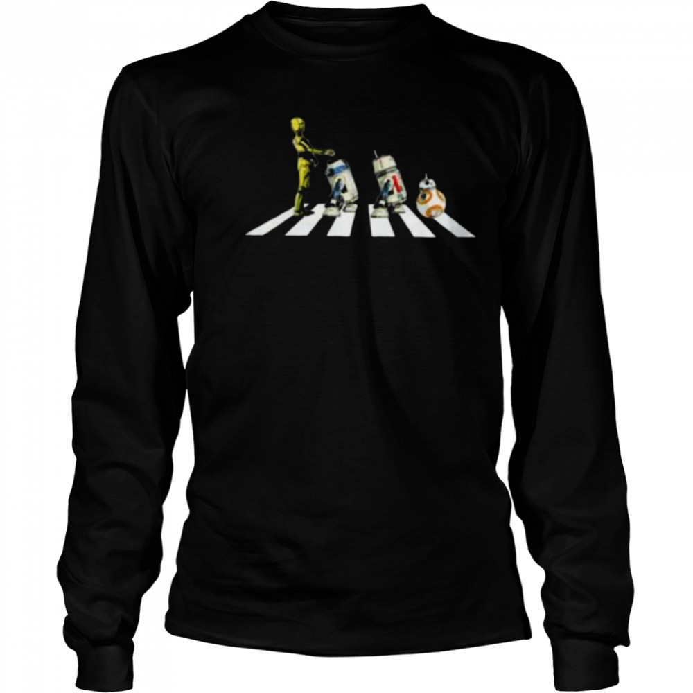 Star Wars Droids Abbey Road shirt Long Sleeved