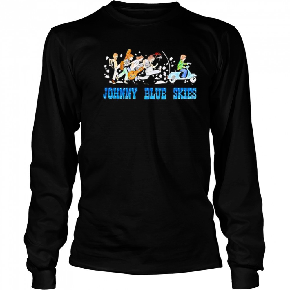 Sturgill Simpson Scooter Johnny Blue Skies shirt Long Sleeved