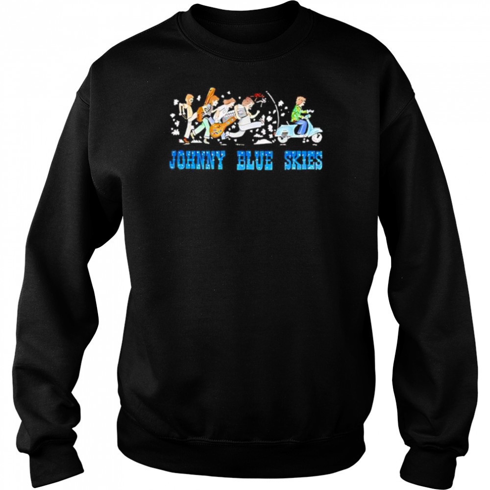 Sturgill Simpson Scooter Johnny Blue Skies shirt Hoodie