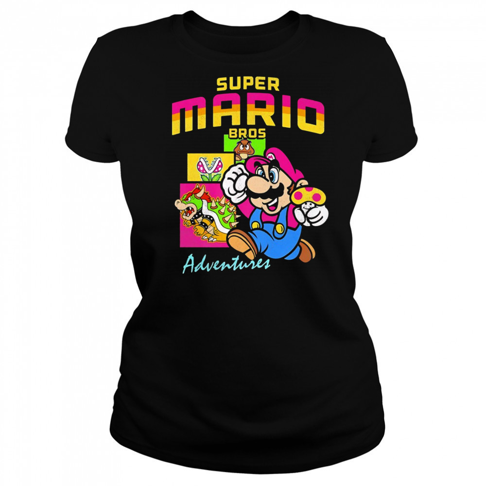 Super Mario Bros Adventures game shirt Women's T-shirt