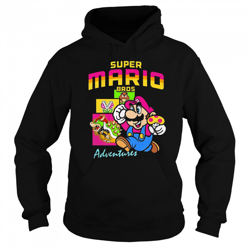 Super Mario Bros Adventures game shirt Sweatshirt