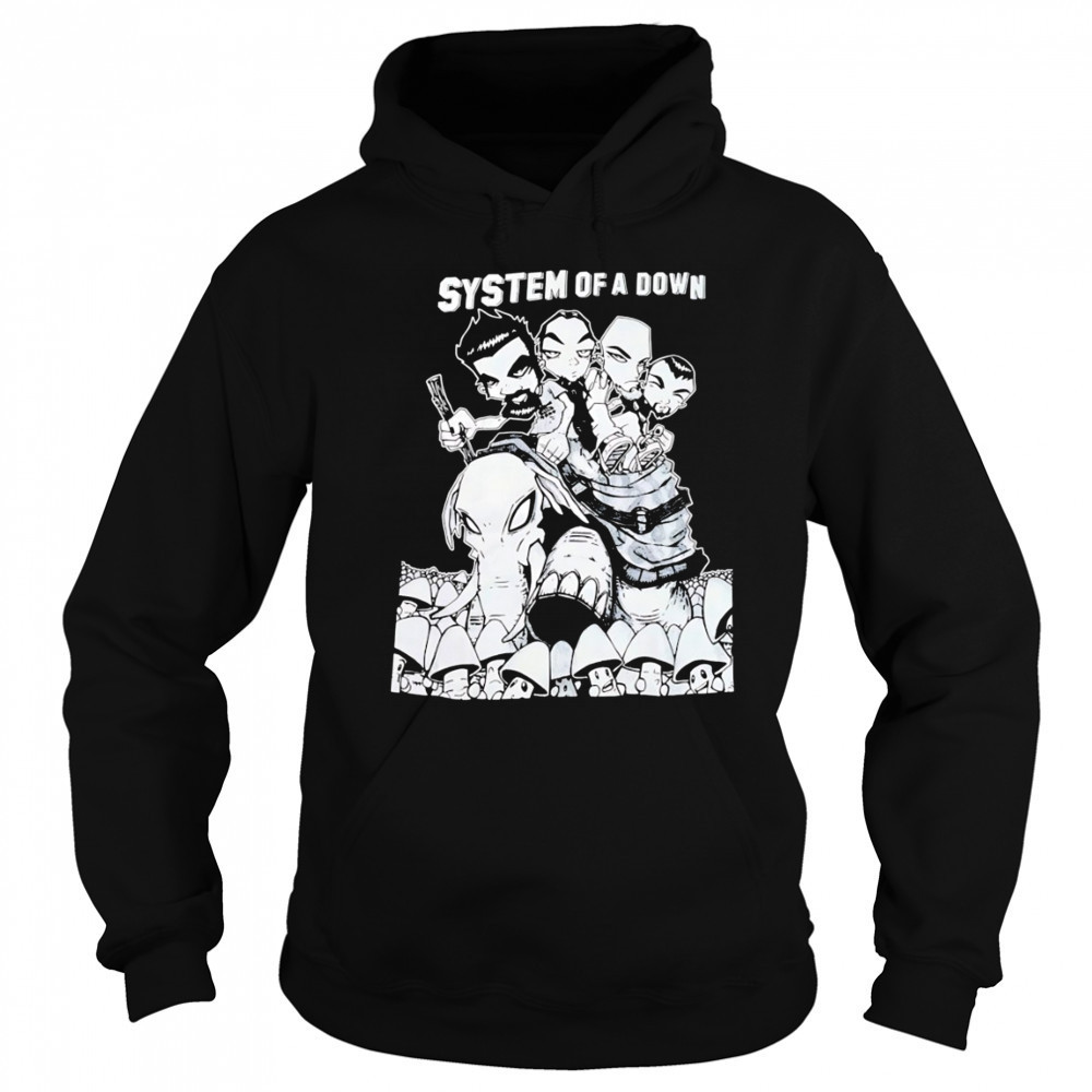 System of a Down chibi shirt Sweatshirt