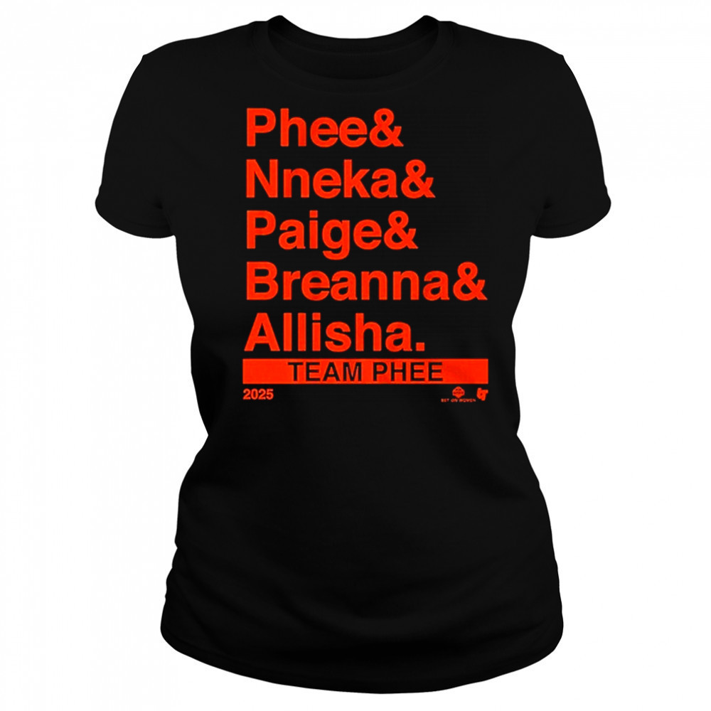Team Phee Lineup Ampersand T-Shirt Women's T-shirt