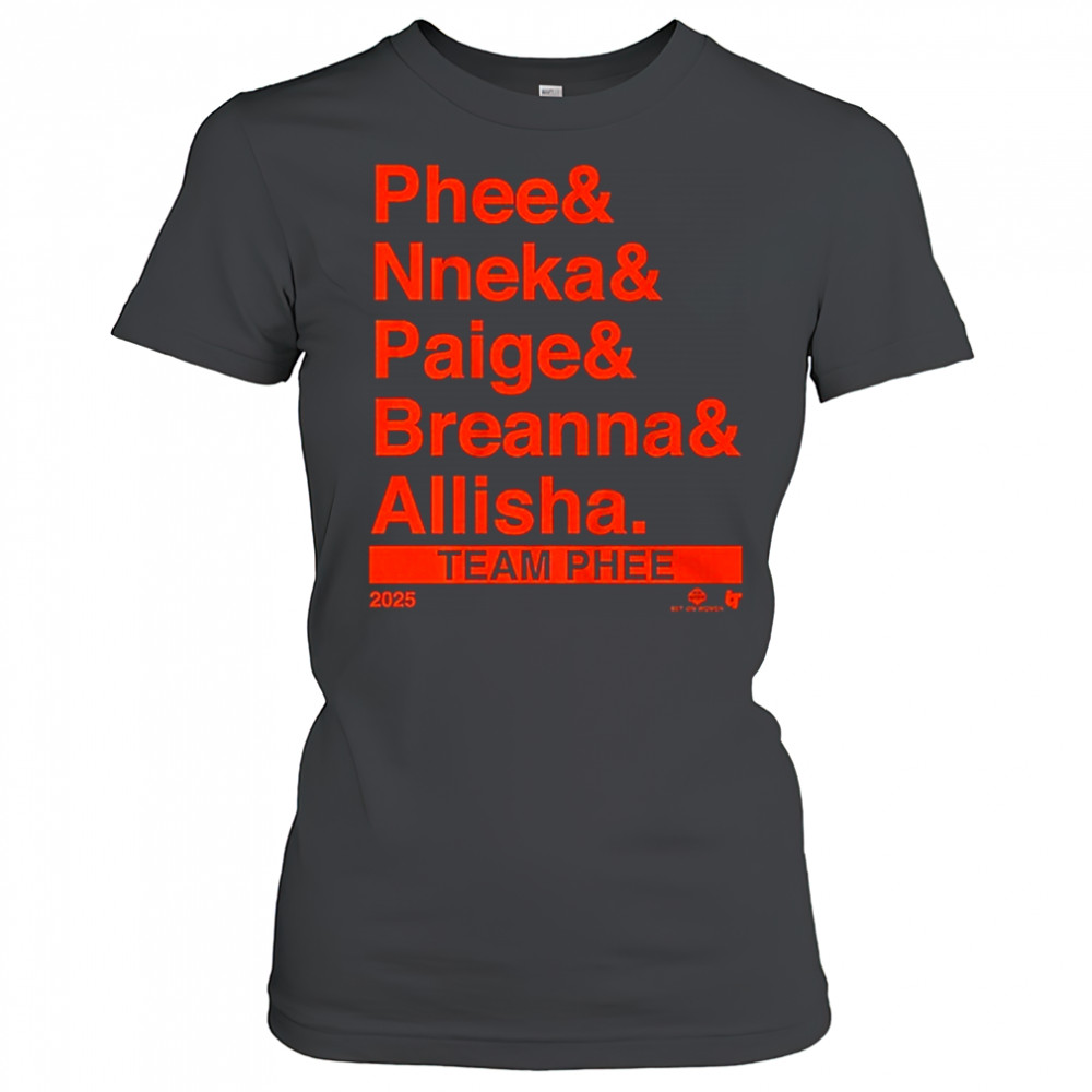 Team Phee Lineup Ampersand T-Shirt Women's T-shirt