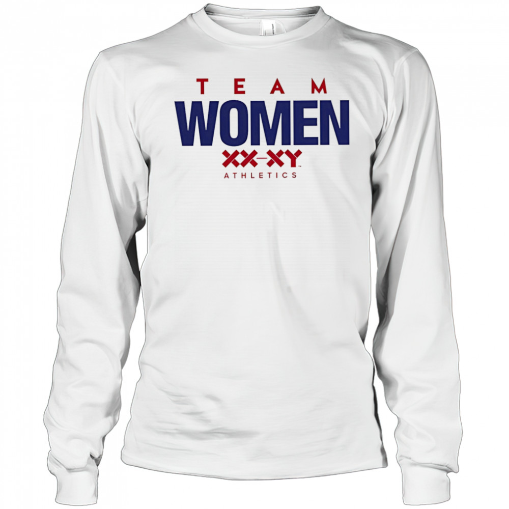 Team Women Xx-Xy Athletics shirt Long Sleeved