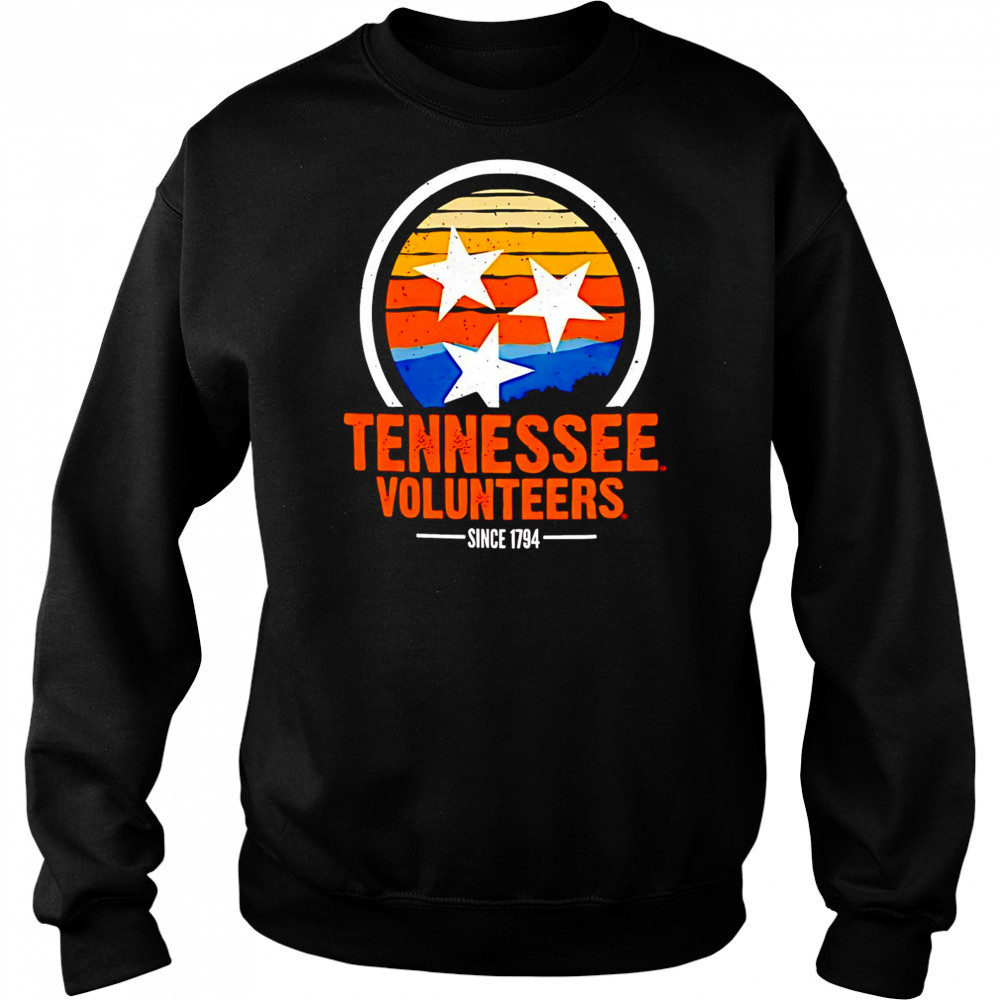 Tennessee Volunteers state flag landscape hyper local core shirt Hoodie