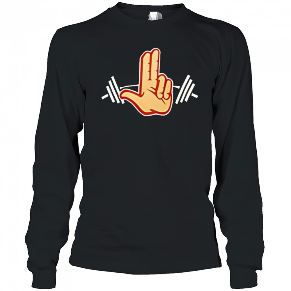 Texas State Alumni Association Coach Hand weightlifting shirt Long Sleeved