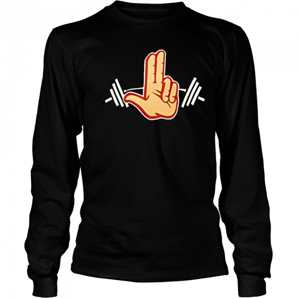 Texas State Alumni Association Coach Hand weightlifting shirt Long Sleeved