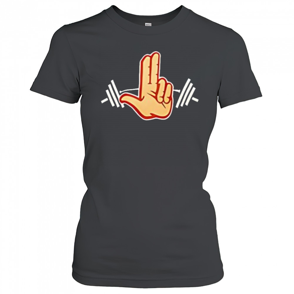 Texas State Alumni Association Coach Hand weightlifting shirt Women's T-shirt