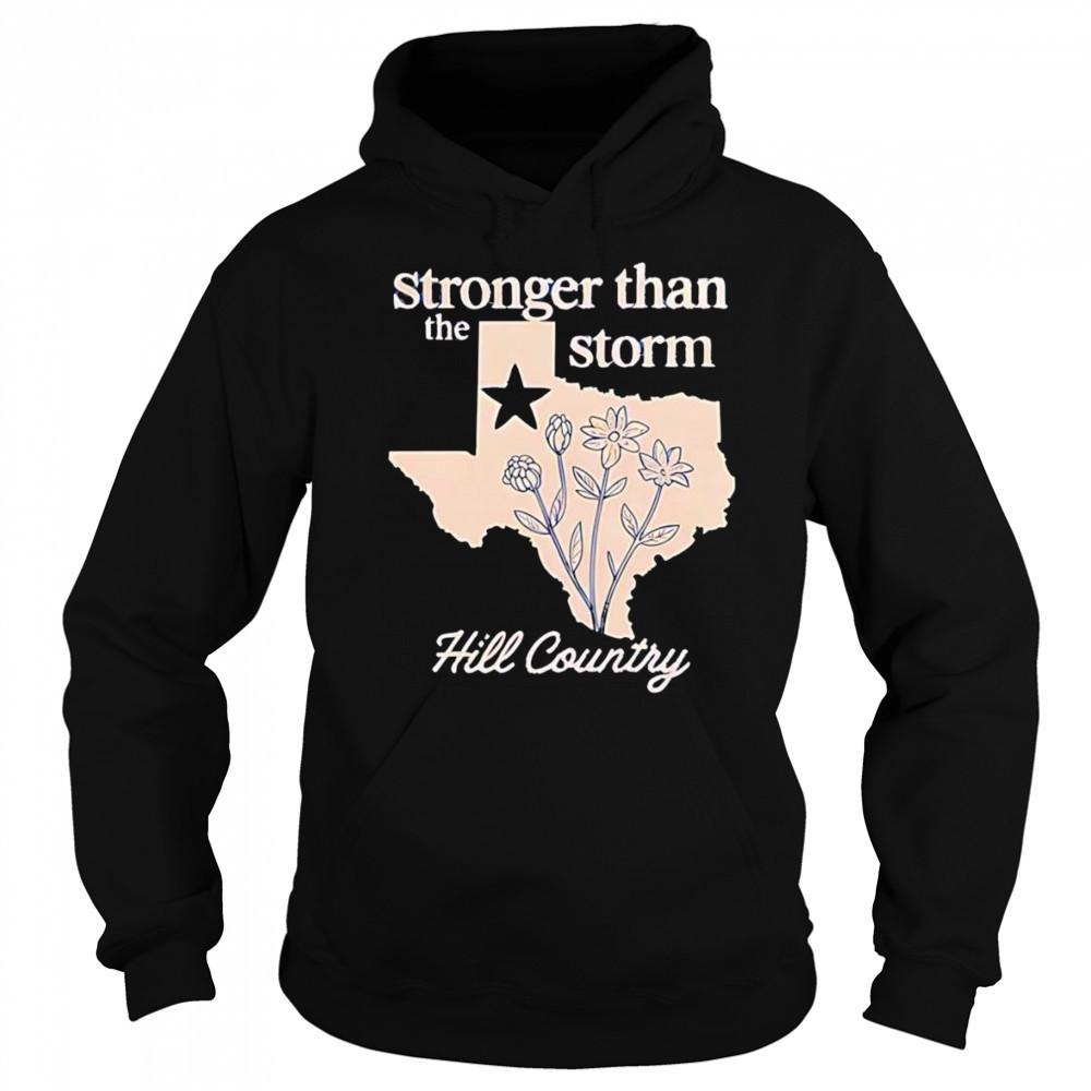 Texas Strong Relief stronger than the storm shirt Sweatshirt