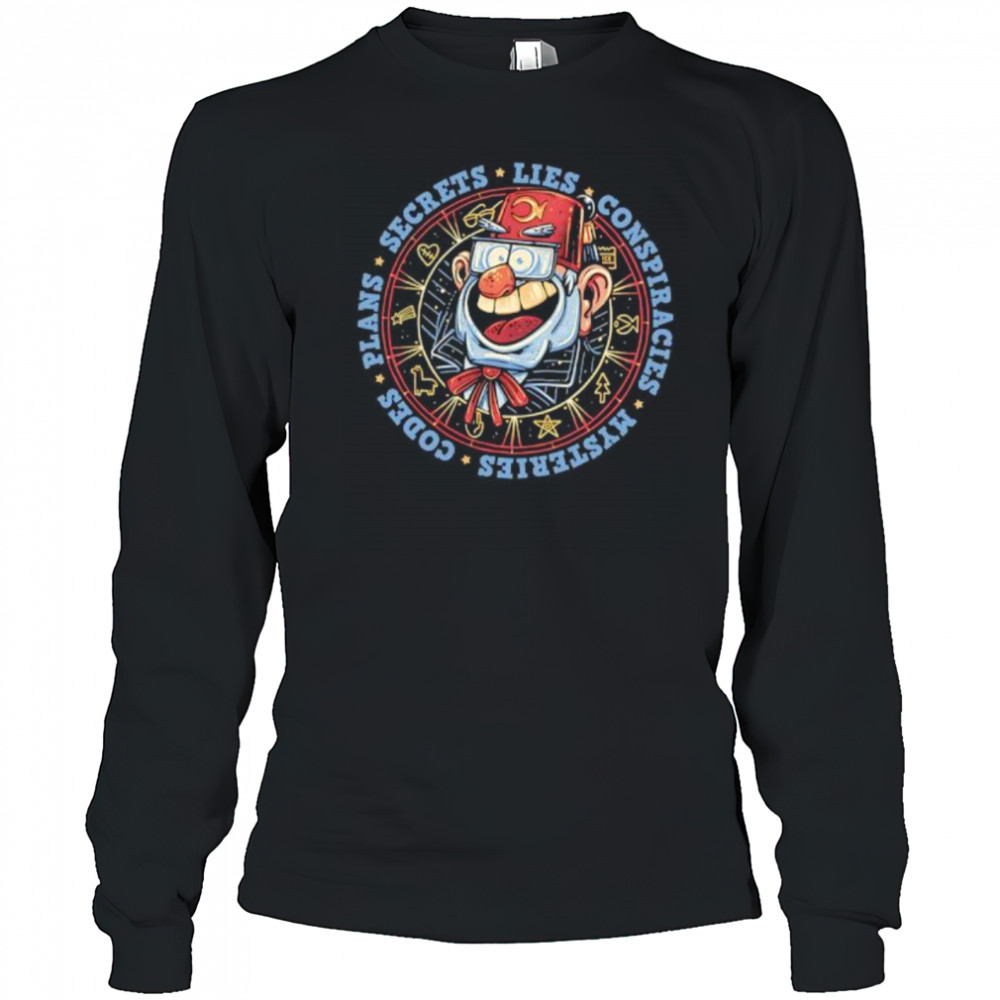 The Fall Of Secrets Gravity Falls shirt Long Sleeved