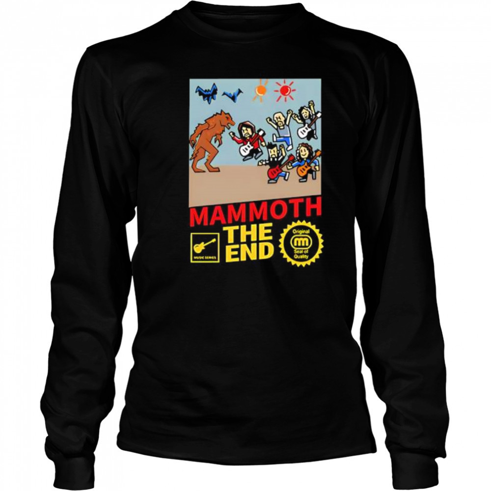 The Game Mammoth the end shirt Long Sleeved