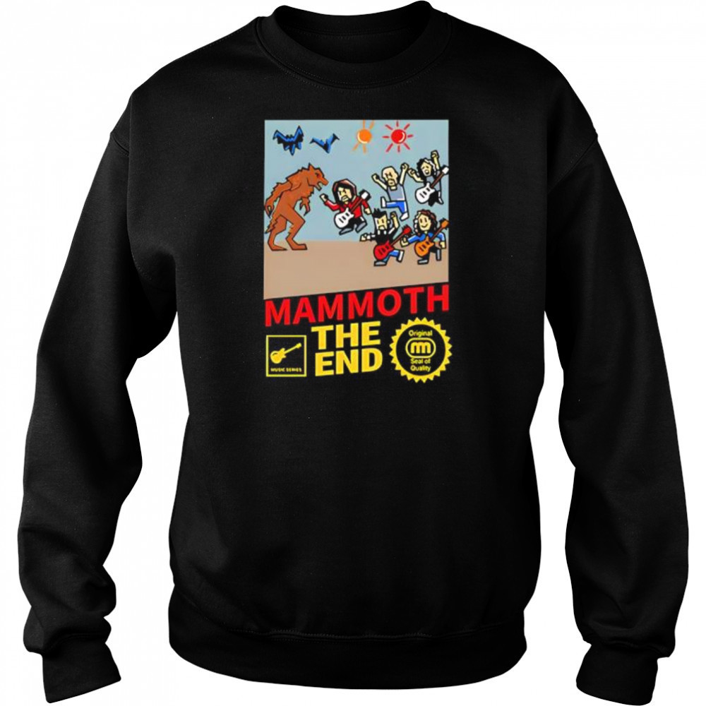 The Game Mammoth the end shirt Hoodie
