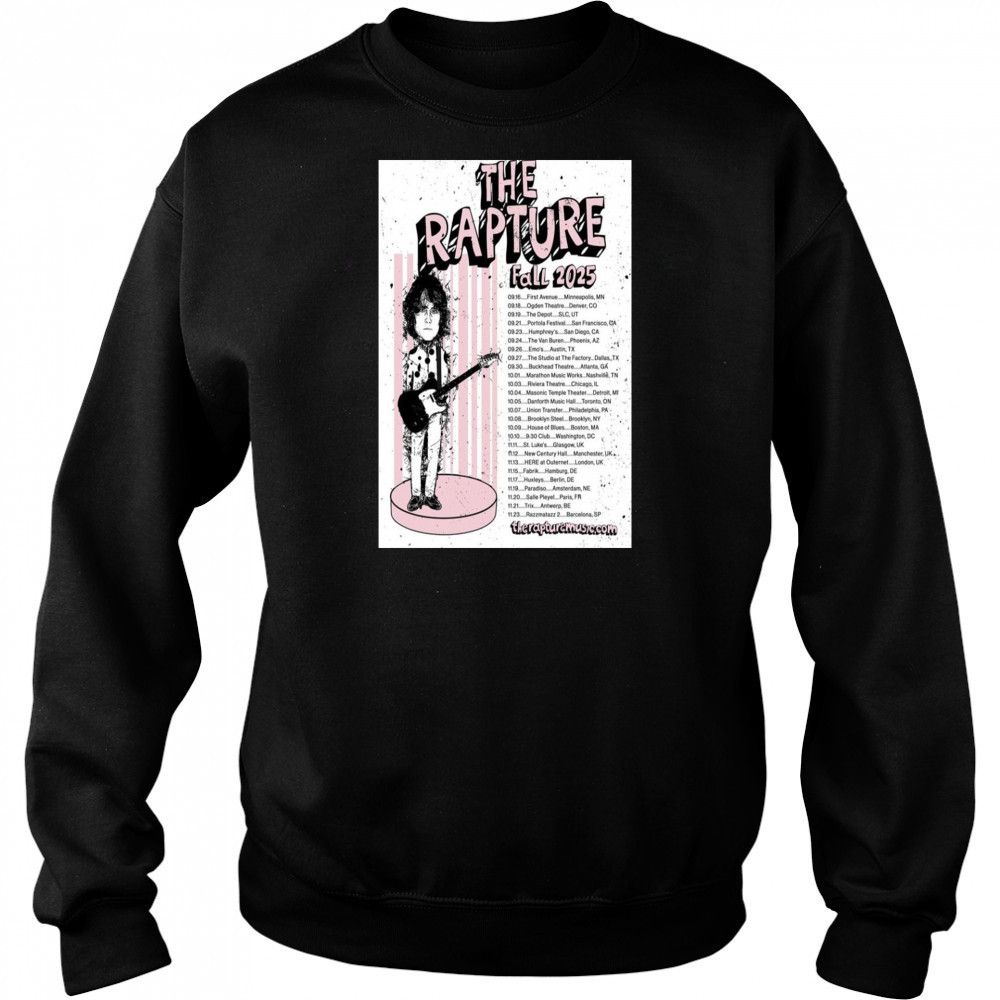 The Rapture Fall 2025 Poster T-Shirt Hoodie