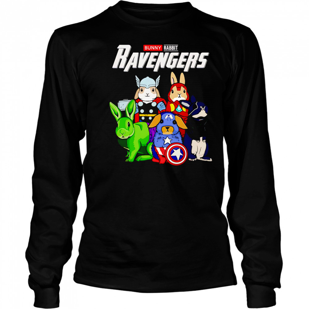 The Ravengers Superheroes Bunny shirt Long Sleeved