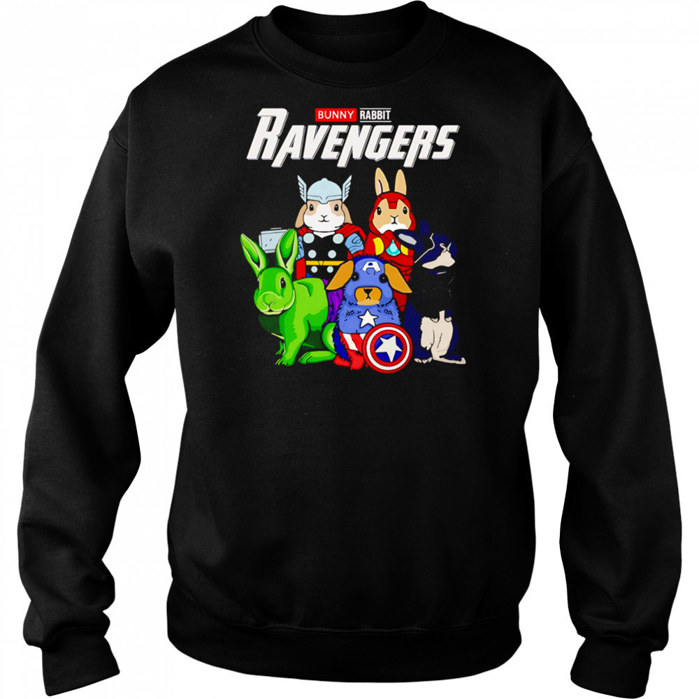 The Ravengers Superheroes Bunny shirt Hoodie