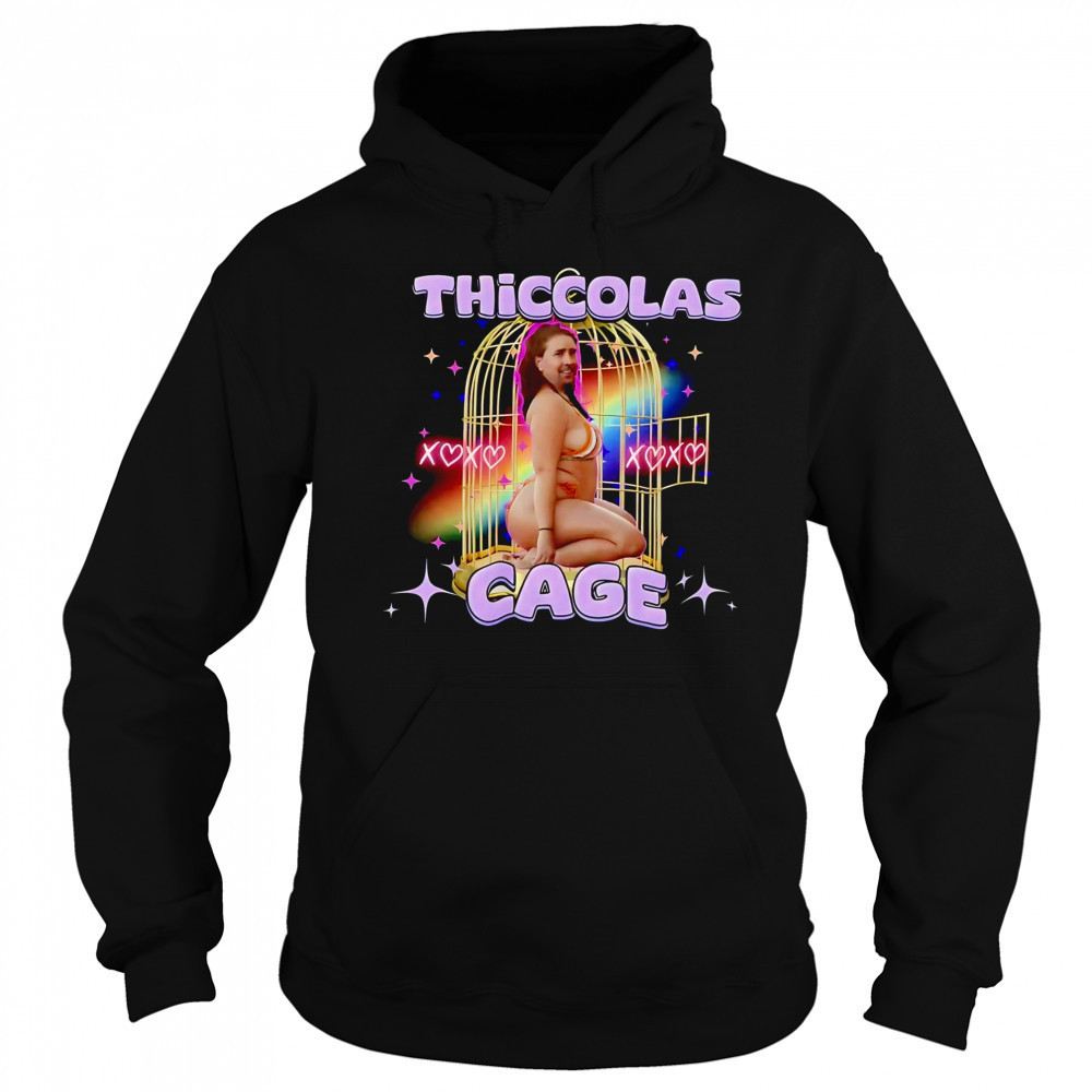 Thiccolas Cage bikini meme shirt Sweatshirt