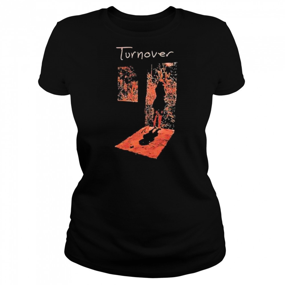 Turnover Band Girl In Window shirt Women's T-shirt