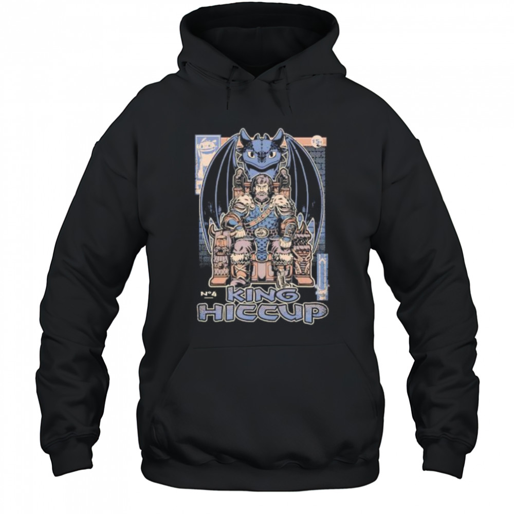 Viking Dragon King Hiccup shirt Hoodie
