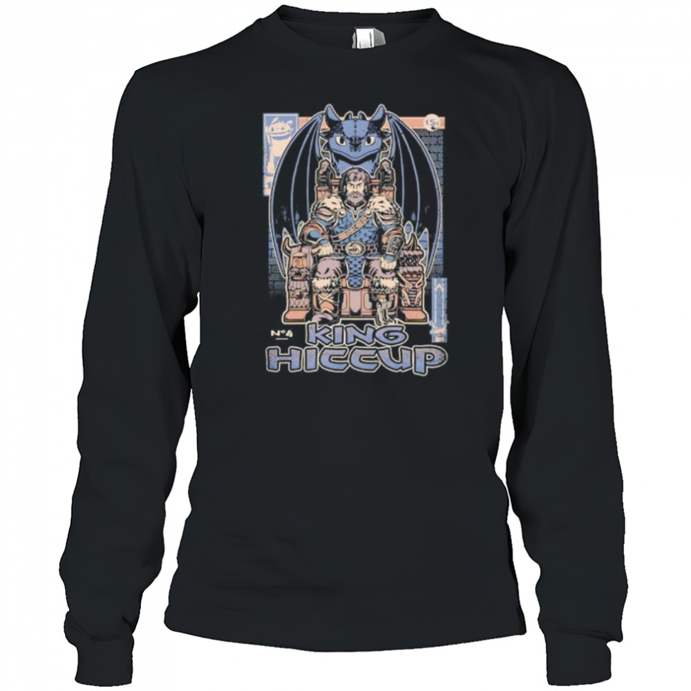 Viking Dragon King Hiccup shirt Long Sleeved