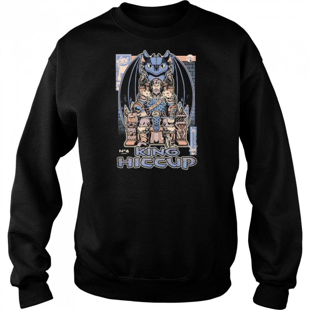 Viking Dragon King Hiccup shirt Hoodie