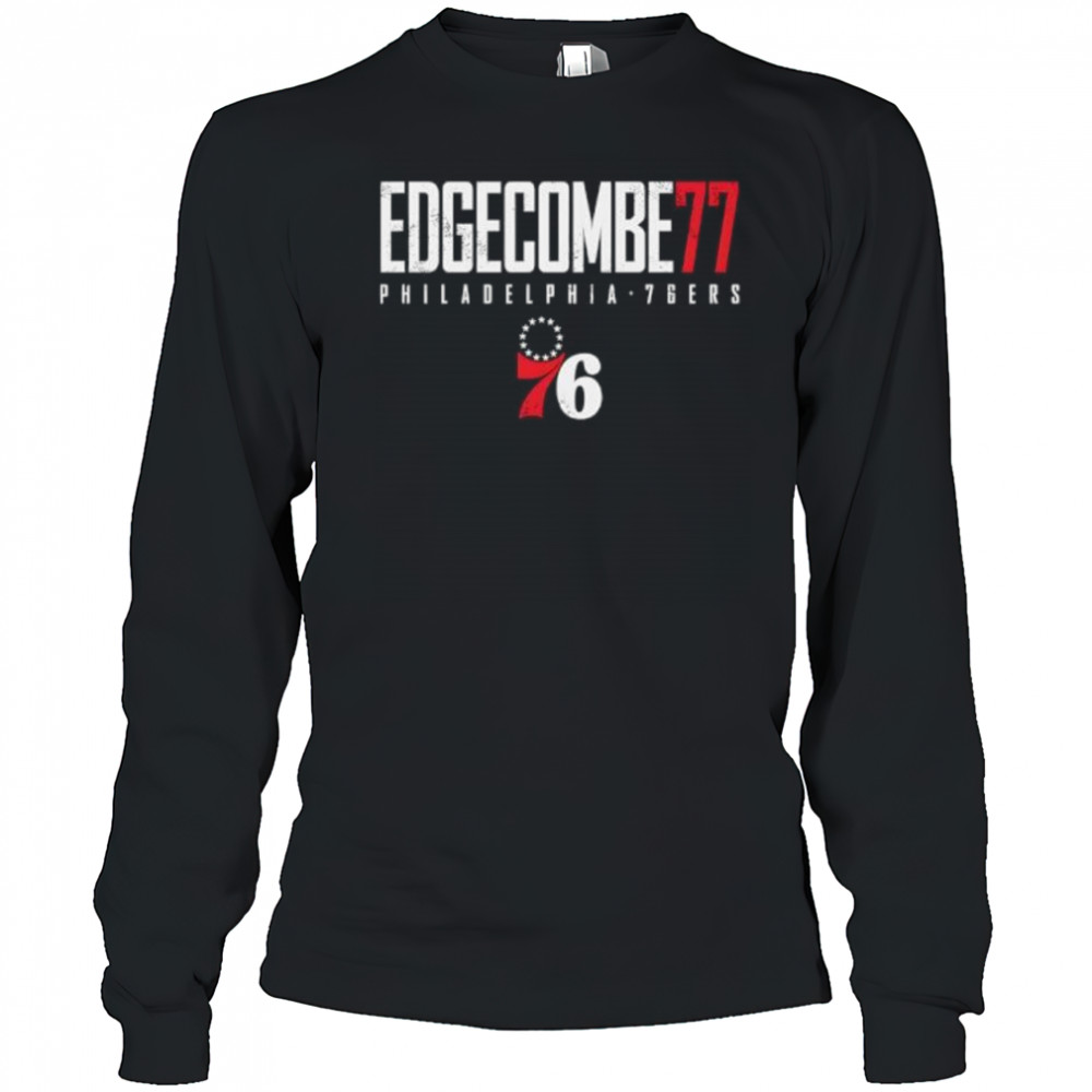 VJ Edgecombe Philadelphia 76ers Elite shirt Long Sleeved