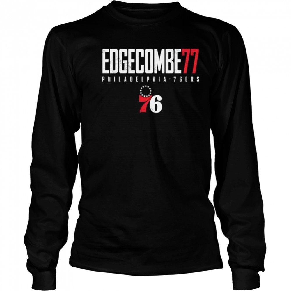 VJ Edgecombe Philadelphia 76ers Elite shirt Long Sleeved