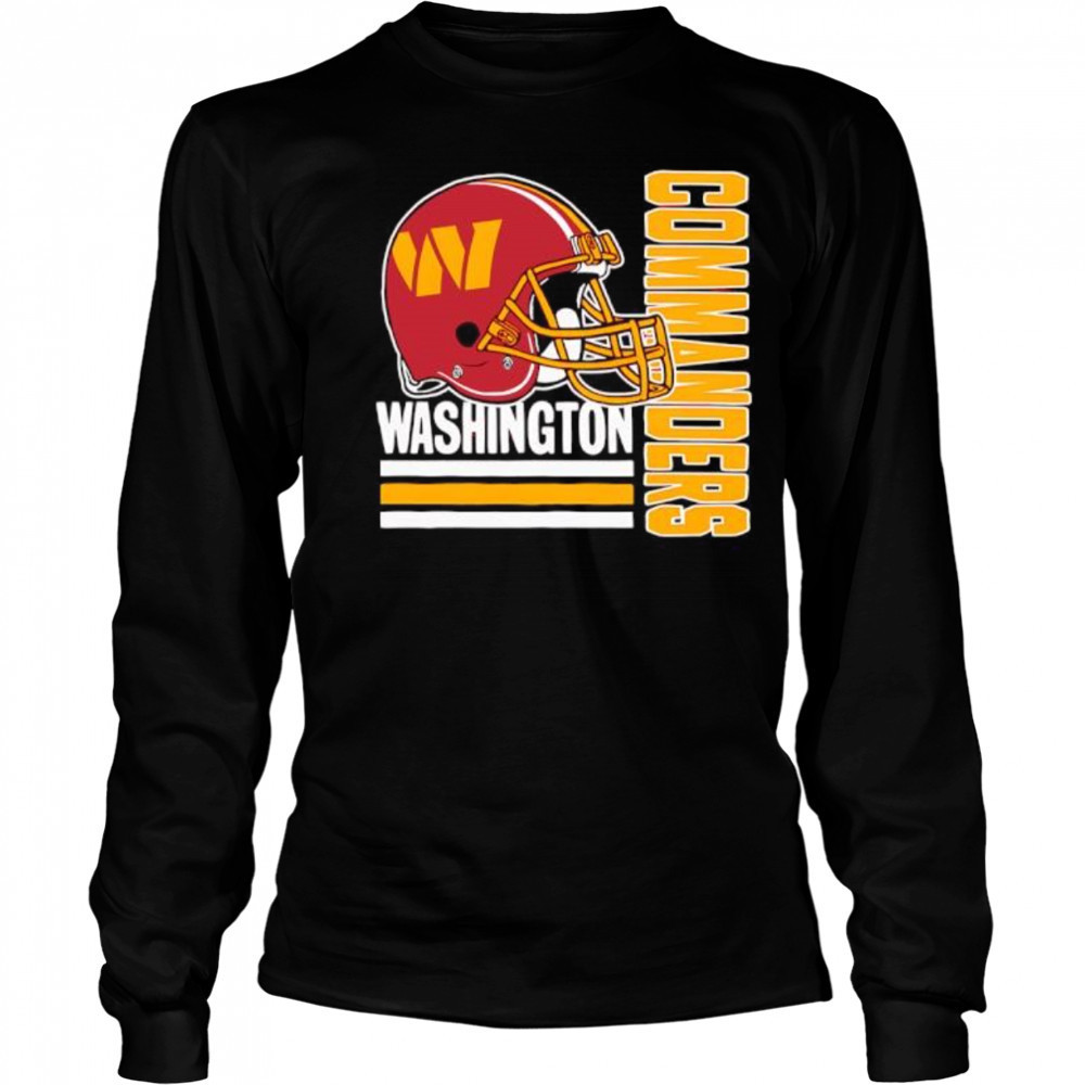 Washington Commanders Helmet shirt Long Sleeved