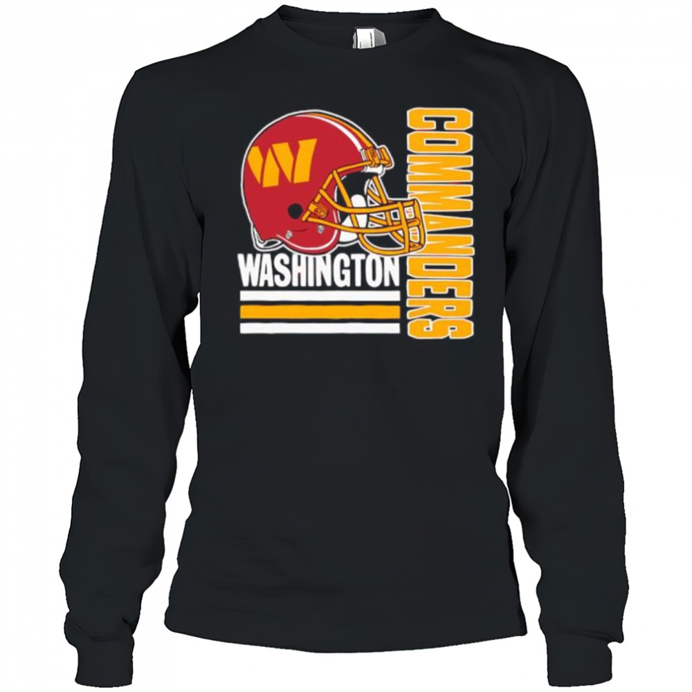 Washington Commanders Helmet shirt Long Sleeved