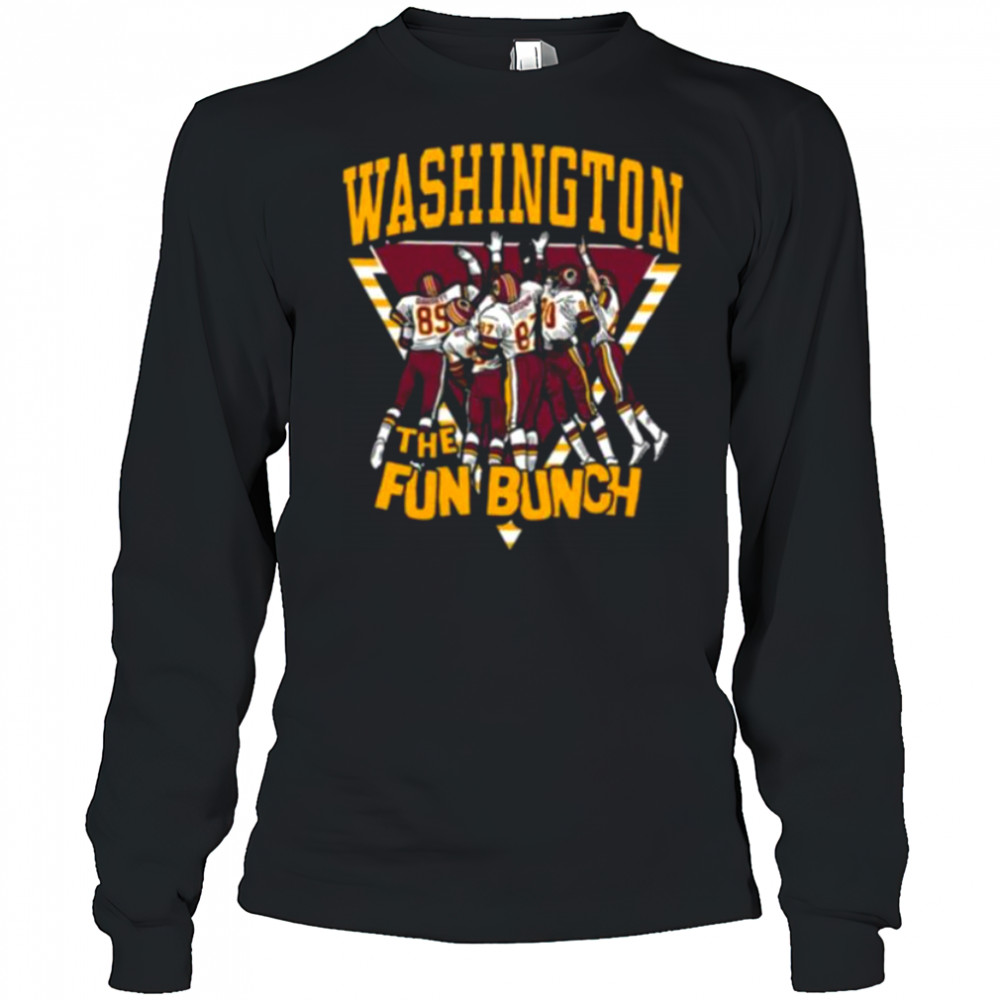 Washington Commanders Homage The Fun Bunch Tri Blend Shirt Long Sleeved