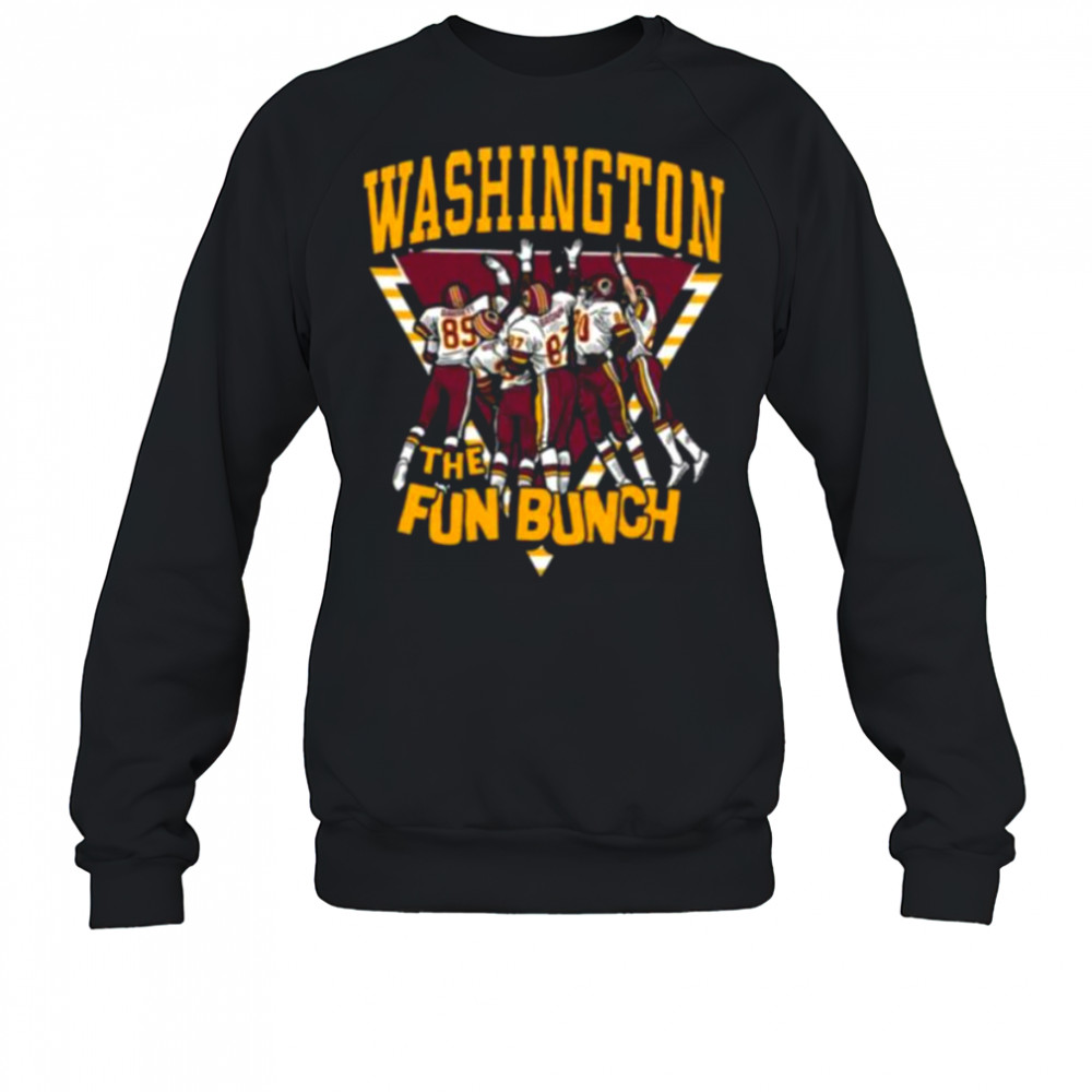 Washington Commanders Homage The Fun Bunch Tri Blend Shirt Sweatshirt