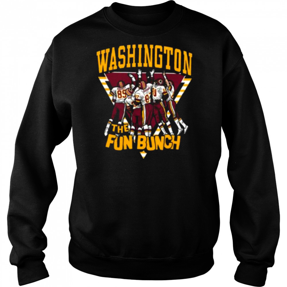 Washington Commanders Homage The Fun Bunch Tri Blend Shirt Hoodie