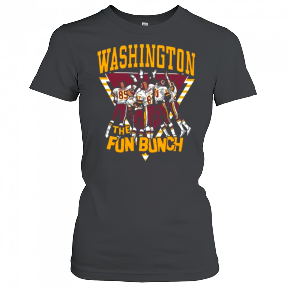 Washington Commanders Homage The Fun Bunch Tri Blend Shirt Women's T-shirt