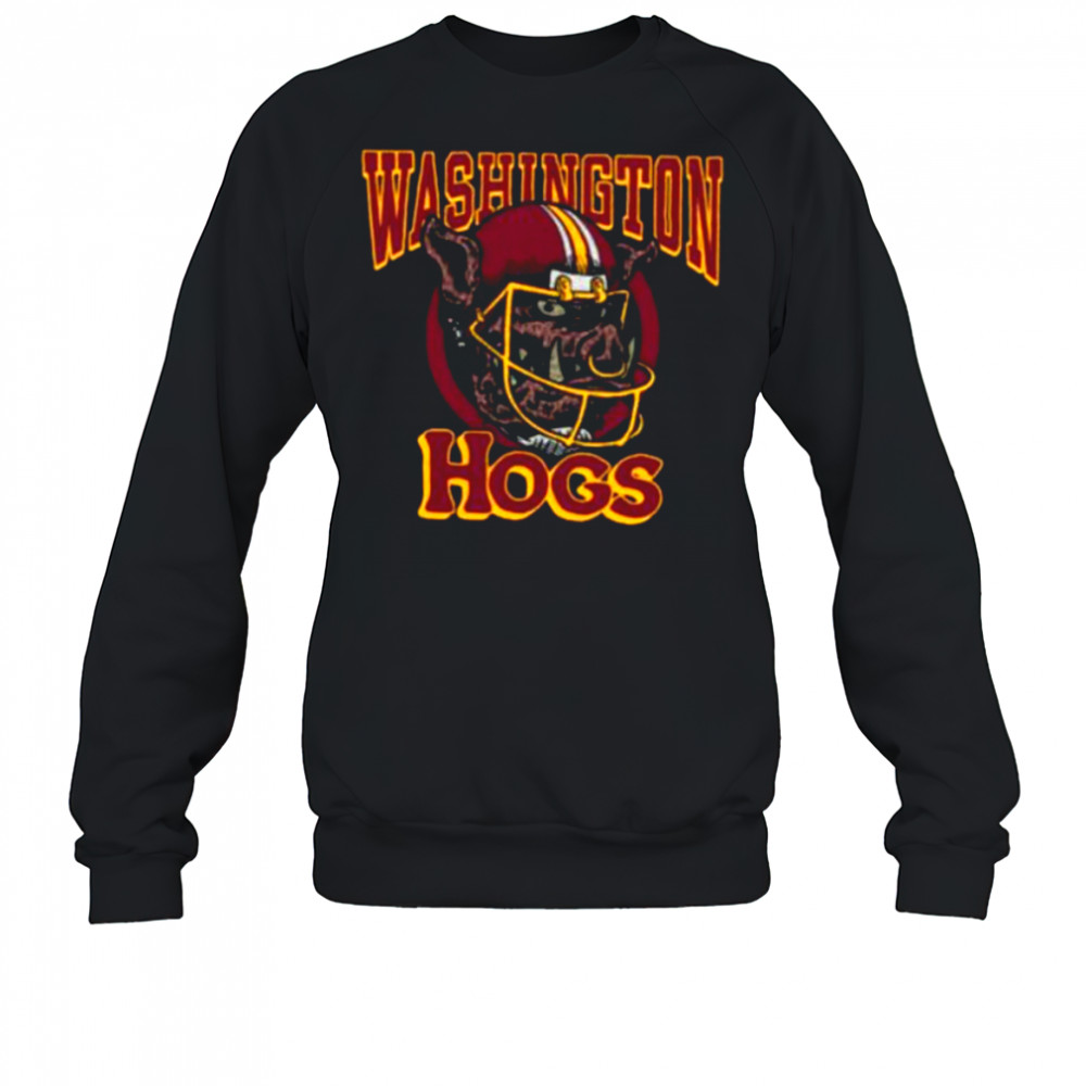 Washington Commanders Homage The Hogs Tri Blend Shirt Sweatshirt