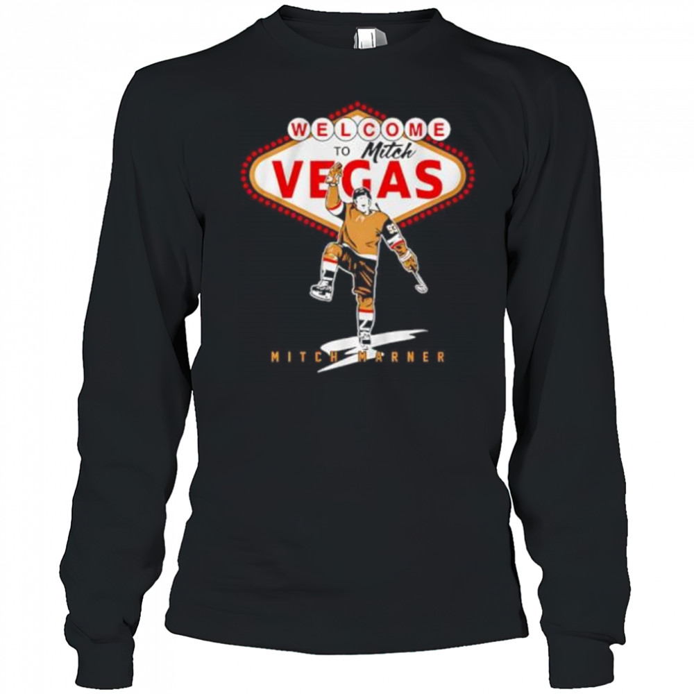 Welcome to Mitch Vegas Mitch Marner hockey shirt Long Sleeved