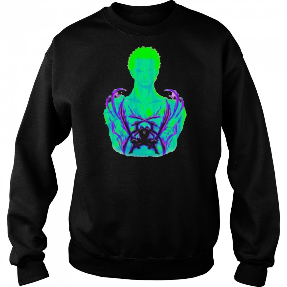 Zoro demon swords shirt Hoodie