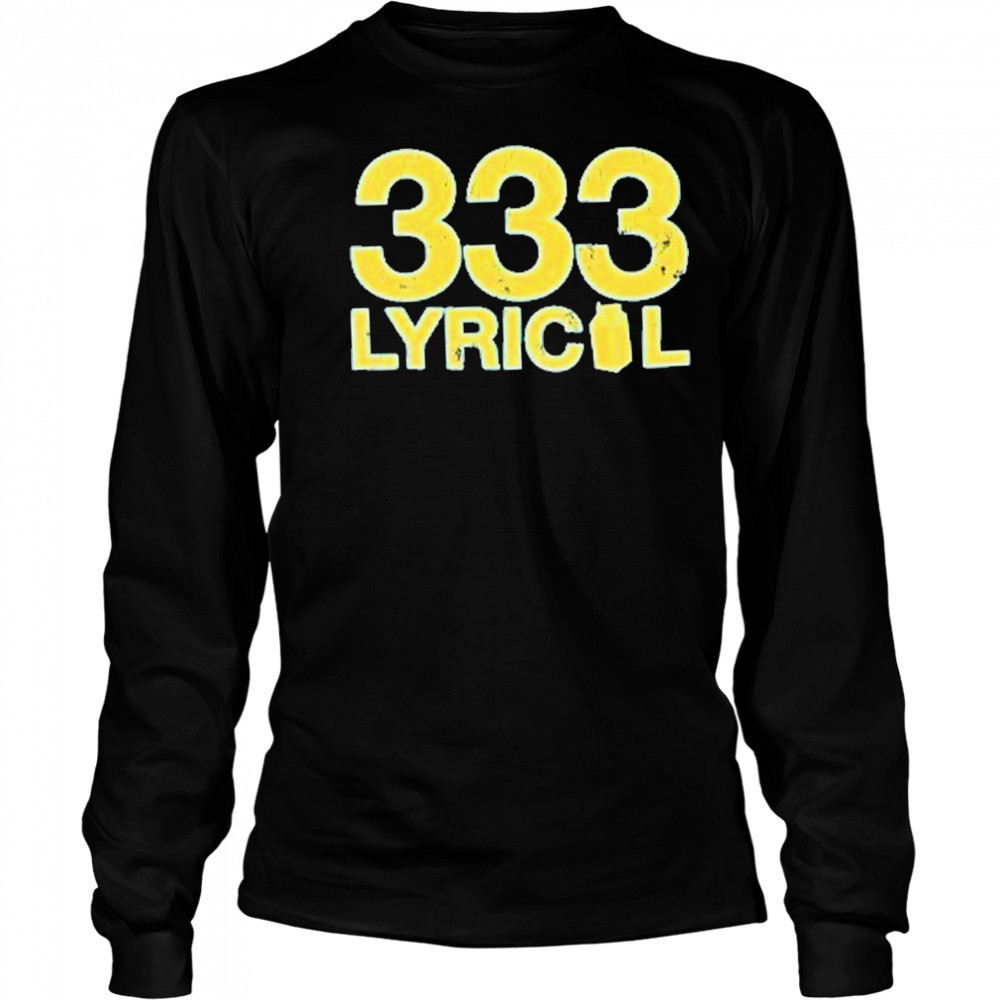 333 Lyrical Logo T-Shirt Long Sleeved