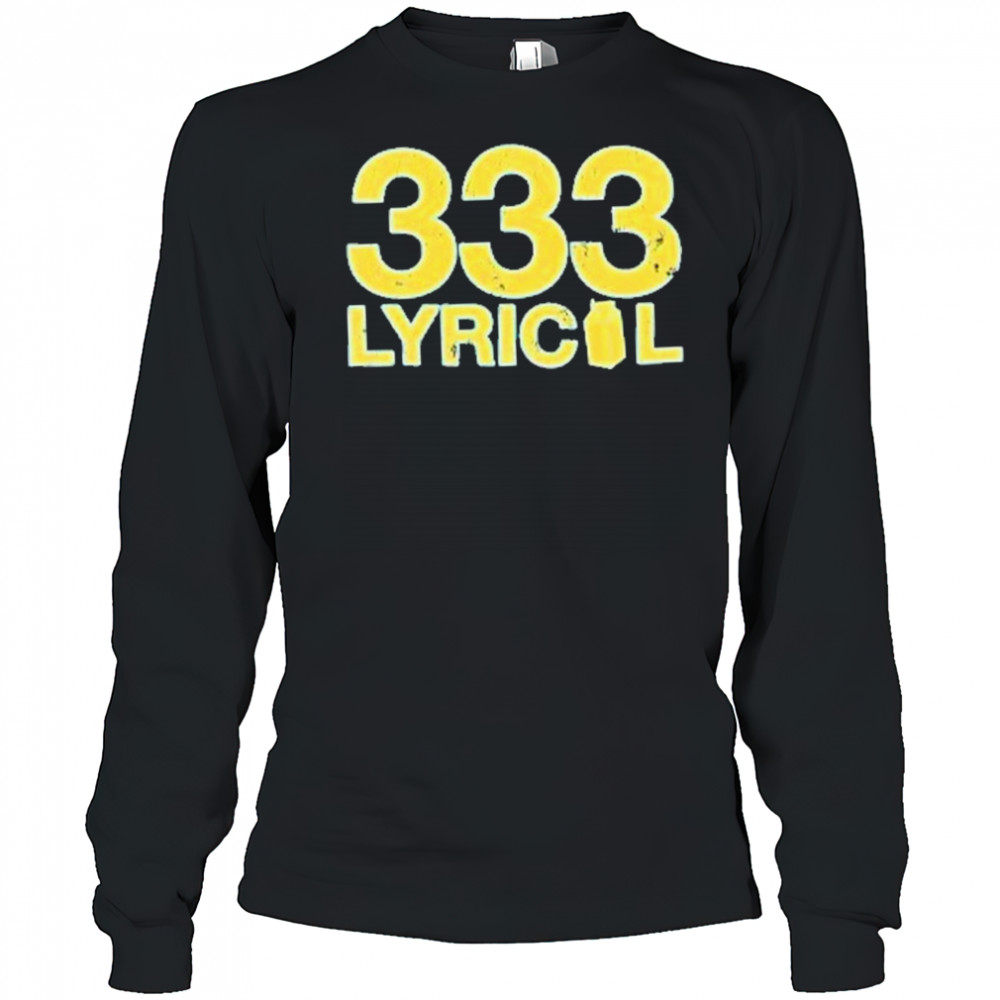 333 Lyrical Logo T-Shirt Long Sleeved