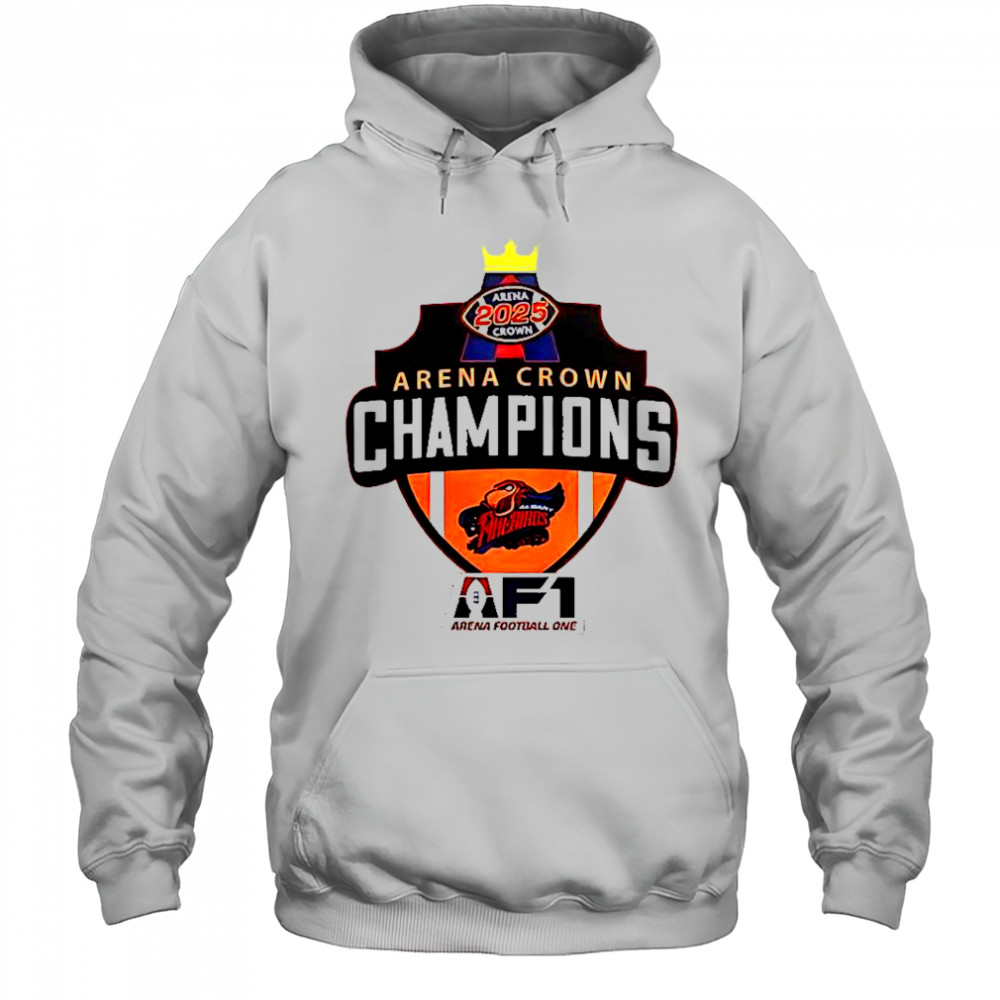 Albany Empire 2025 Arenabowl Champions F1 T-Shirt Hoodie