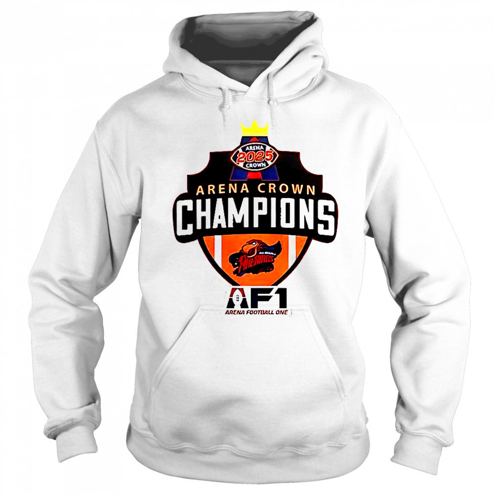 Albany Empire 2025 Arenabowl Champions F1 T-Shirt Sweatshirt