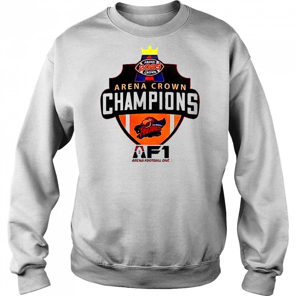 Albany Empire 2025 Arenabowl Champions F1 T-Shirt Hoodie