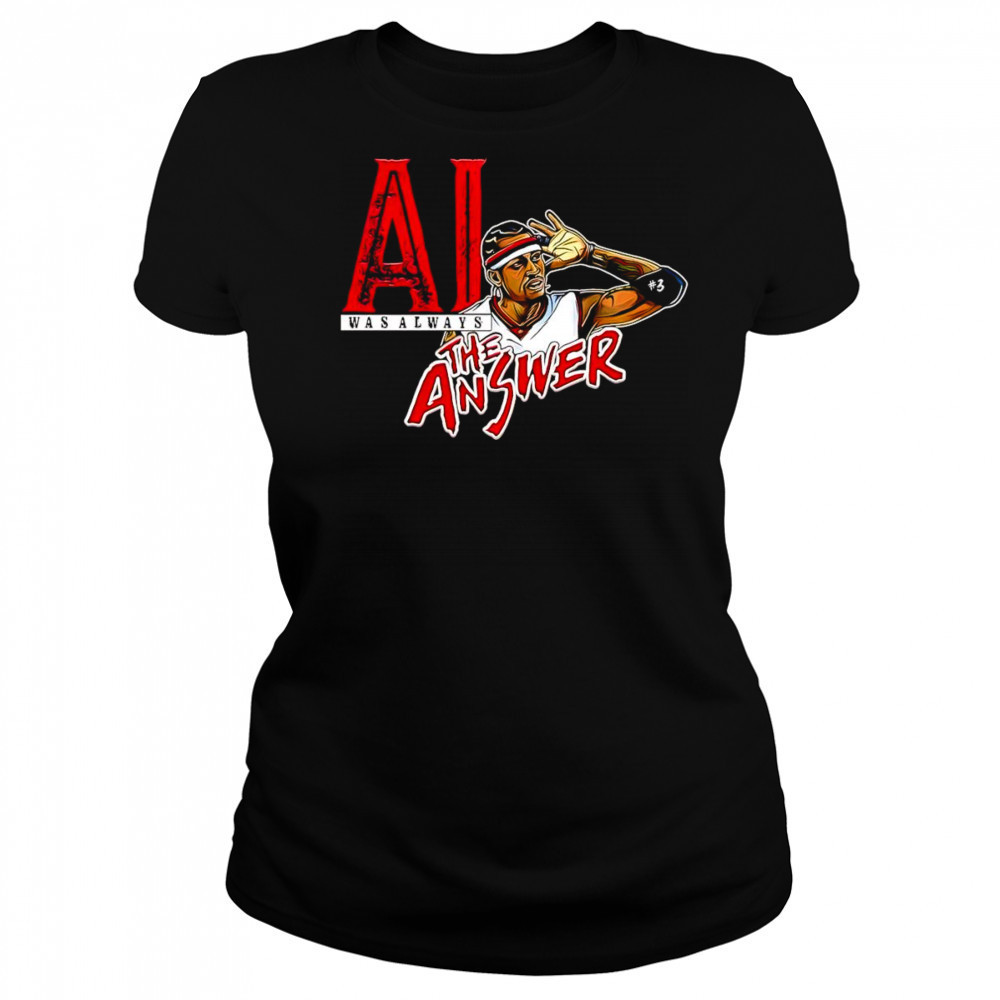 Allen Iverson was always the answer shirt Women's T-shirt