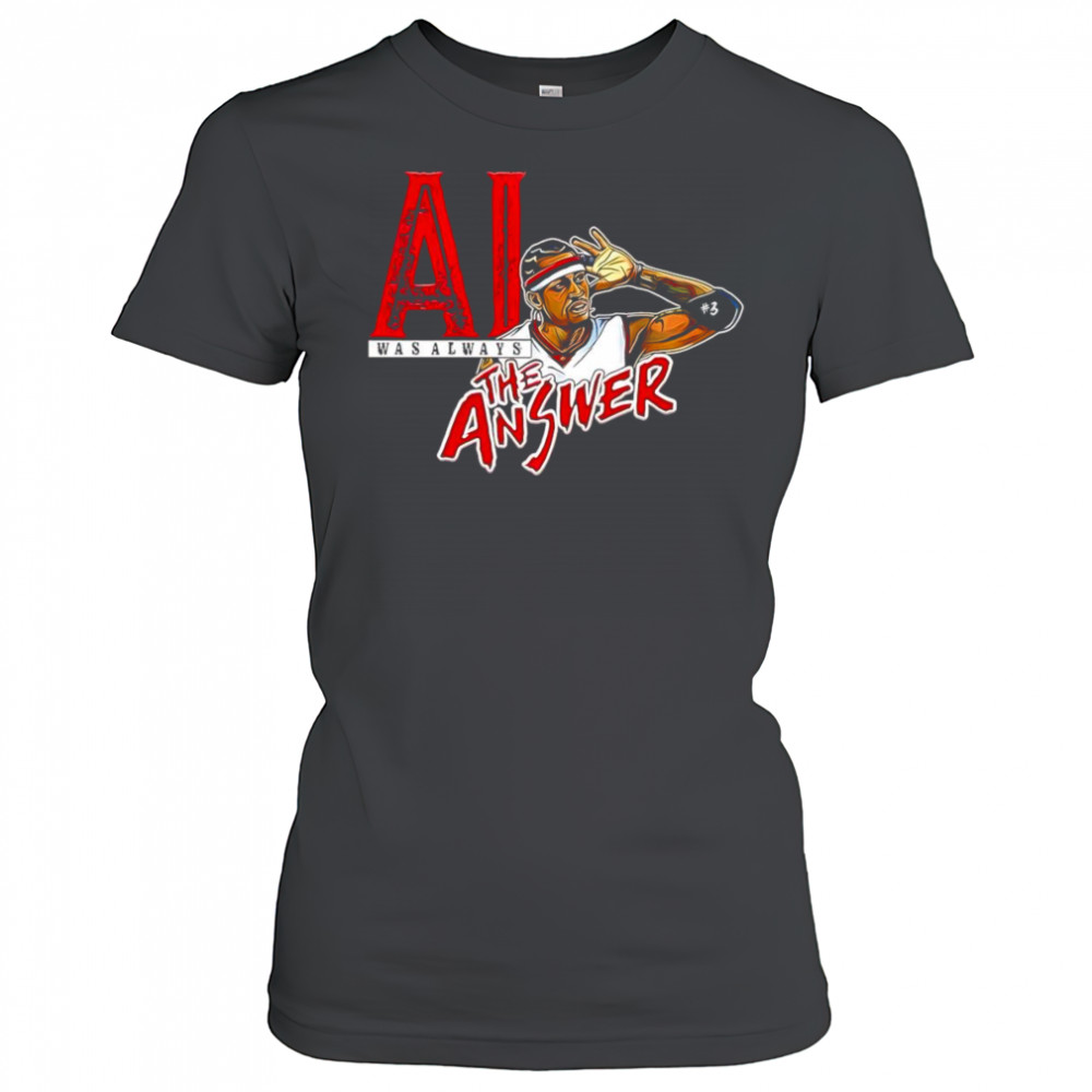 Allen Iverson was always the answer shirt Women's T-shirt