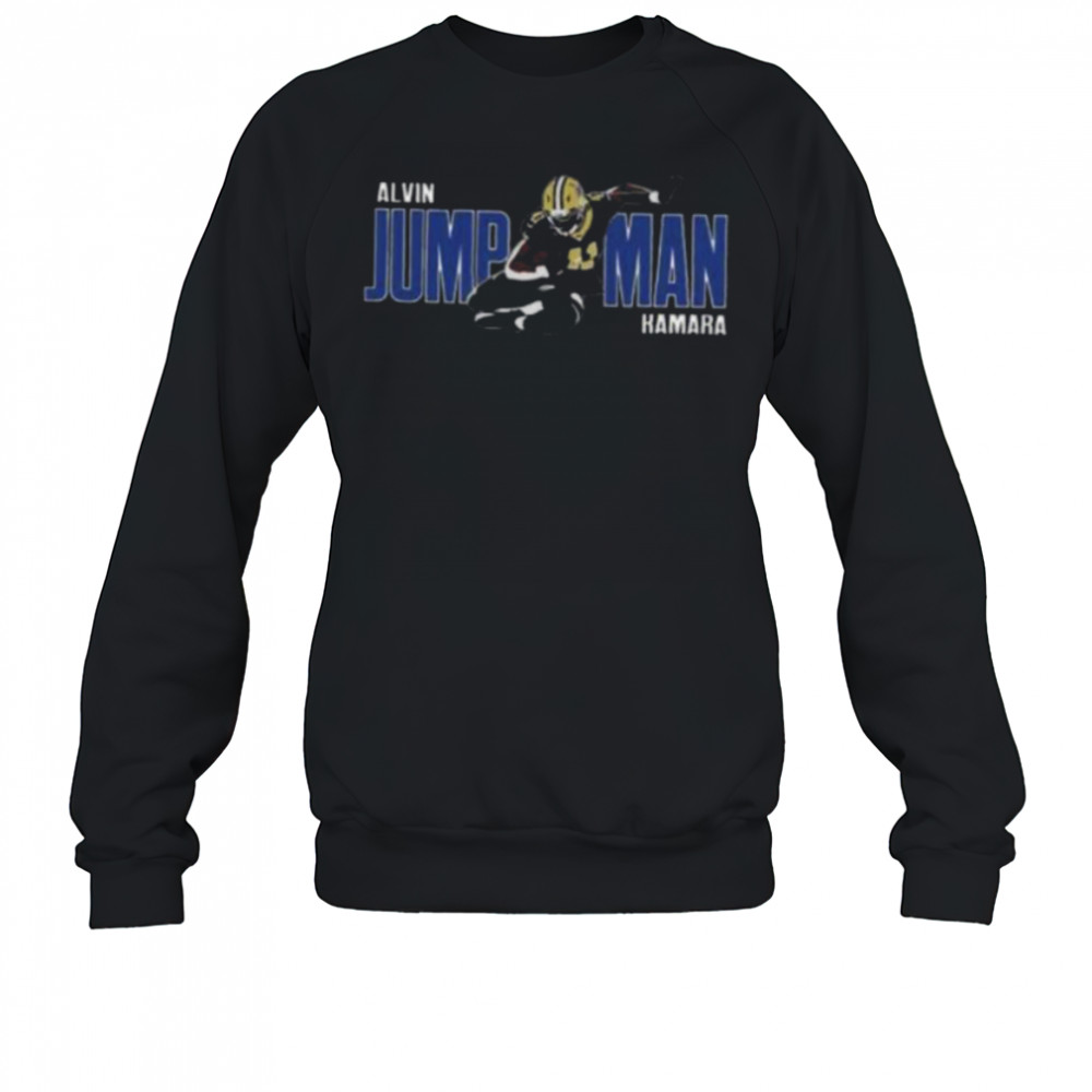 Alvin Kamara Jump Man 41 New Orleans Saints Shirt Sweatshirt